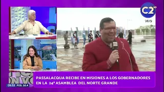 Passalacqua Hosts Governors in Misiones - La Tele con Vos 08/12/2026