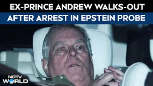 Epstein Scandal | Former Prince Andrew Walks-out Hours After Being Arrested Amid Epstein Files Probe