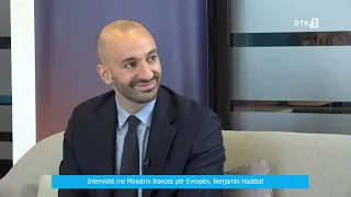 Speciale - Intervistë me Ministrin  francez për Evropën, Benjamin  Haddad 28.07.2026