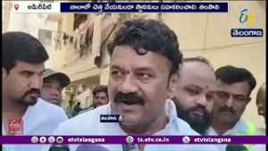 Remove Nala Encroachments in Gayatri Nagar, Hyderabad | MLA Talasani Orders