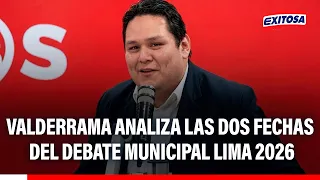 🔴🔵 Valderrama analyzes the 2026 Lima Municipal Debate and highlights the standout candidates