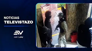Insecurity in Guayaquil: criminals storm security booth and steal weapons | Televistazo | Ecuavisa