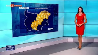 Интензивни валежи в неделя, предимно слънчево в понеделник, 13.09.2026