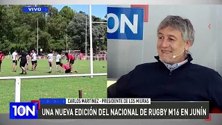 CARLOS MARTÍNEZ INTERVIEW: A NEW EDITION OF THE M16 NATIONAL RUGBY TOURNAMENT IN JUNÍN