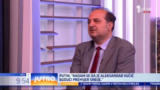 Aleksandar Raković o Putinovoj izjavi o predstojećim izborima u Srbiji - JUTRO