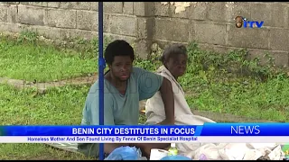 Homeless Mother And Son Found Living By Fence Of Benin Specialist Hospital