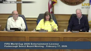 'No idea where this money is coming from': Foxboro refuses license for FIFA World Cup