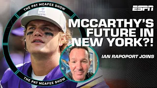 What's NEXT for J.J. McCarthy in Minnesota?! 👀 Ian Rapoport weighs in | The Pat McAfee Show