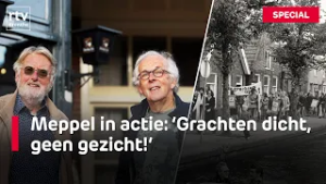 De Meppeler 'Grachtwacht' verzet zich tegen grachten dempen | RTV Drenthe
