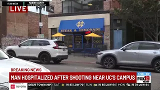 Police: 1 shot in front of popular restaurant near UC