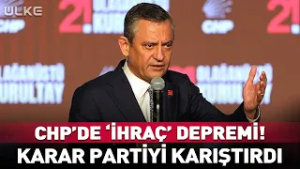 CHP'de İhraç Depremi Partiyi Karıştırdı! #haber