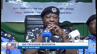 POLICE  SEEKS MORE COMMUNITY COOPERATION AS DIG VISITS OGUN...!