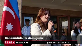 Xankəndidə ilk dərs günü