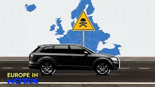Где в Европе следует быть особенно внимательным за рулем?