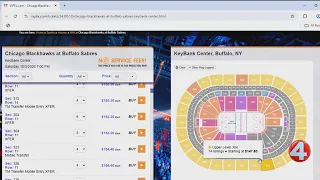 Single game Sabres tickets officially on sale