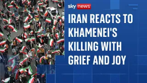 Grief and jubilation in Iran after supreme leader killed in U.S.-Israeli strikes
