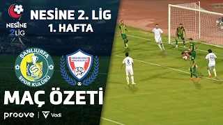 Kızılkaya Tarım Şanlıurfaspor - Ankaraspor | Nesine 2nd League White Group Week 1 Match Highlights