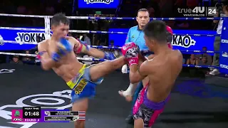 Intense Muay Thai Highlights: Palangmai Muay Thai Fight I Petchchainat Petchsritong Gym VS Rakmua...