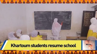 Khartoum students resume school