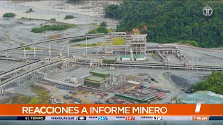 Final report on copper mine sparks reactions