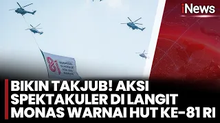 Detik-Detik Menegangkan di Langit Monas, Aksi Spesial Warnai HUT ke-81 RI | iNews Siang 17/8