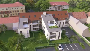 Egy korszerű, 46 lakásos társasház épül majd a Hagymatikum Gyógyfürdő szomszédságában