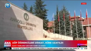 Anadolu Üniversitesi Açıköğretim Fakültesi (AÖF) öğrencileri dikkat