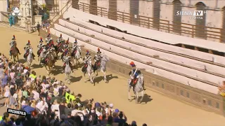 A CARABINIERI TEAM ON HORSEBACK FOR THE PALIO DI SIENA 03-07-2026