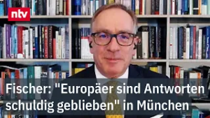 Fischer: "Europäer sind Antworten schuldig geblieben" - Fazit zur Sicherheitskonferenz | ntv