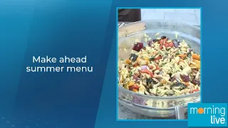 Make ahead summer menu