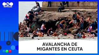 ALL OR NOTHING: This is how IMMIGRANTS ARRIVED in SPAIN - Telefe Noticias