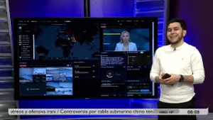 Panel de información en tiempo real impulsada por IA sobre conflictos globales  Alex Santa Cruz