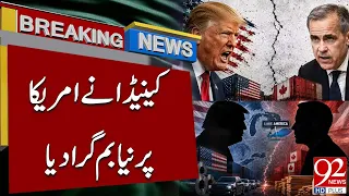 Canada Drops a New Bombshell on the United States | Breaking News | 92NewsHD