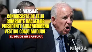 US Congressman shares image of South American president dressed as Maduro on day of his capture