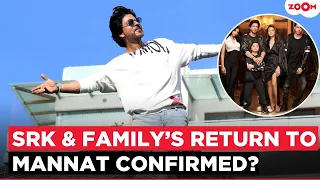 Shah Rukh Khan & family to return to Mannat by December 2026 after 2-year renovation?