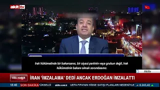 Iran said 'don't sign' but Erdoğan made them sign!