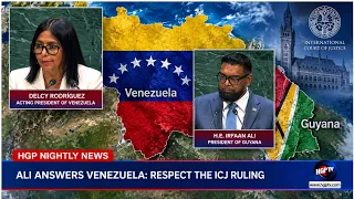 Ali Answers Venezuela: Respect the ICJ Ruling