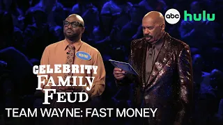 Team Wayne Takes on Fast Money | Celebrity Family Feud