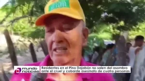 ASOMBRO ANTE ASESINATO DE CUATRO PERSONAS EN DAJABÓN