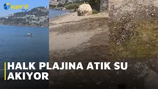 WASTEWATER FLOWING INTO PUBLIC BEACH