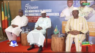 5TH MEETING OF THE MINISTERS IN CHARGE OF INDUSTRY AND COMMERCE OF THE AES CONFEDERATION