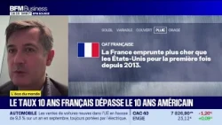 The Global Economy: France now borrows at higher rates than the United States