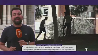 What happens to immigrants after arriving in the Region of Murcia?
