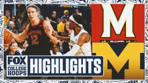 No. 14 Maryland Terrapins vs. No. 8 Michigan Wolverines Highlights ? FOX College Hoops