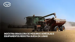Agricultural machinery and equipment industry records decline in June
