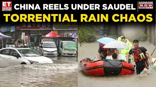 China Under Typhoon Saudel Siege! TWO Landfalls Trigger Massive Flooding | Weather News | ET Now