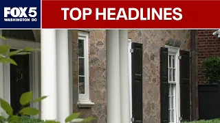 Severe storms move out of DC region; Man arrested in DC home break-in