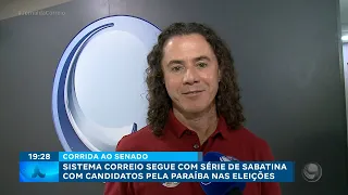 Senate Race: Sistema Correio continues interview series with candidates for Paraíba