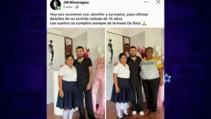 El diseñador JM Nicaragua será el creador del vestido de la quinceañera de los turrones