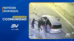 Attempted home robbery by distracting dogs with food | Televistazo | Ecuavisa